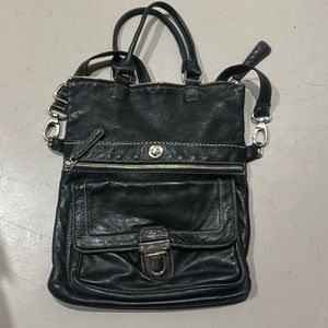 Roots Fold Over Cross Body Bag